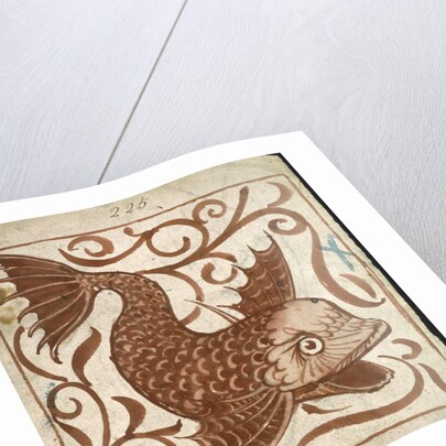 Sea Monster by William De Morgan