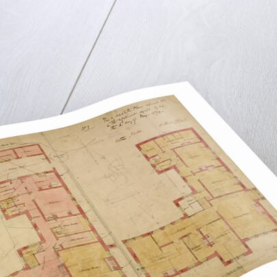 Plans for the Red House, Bexley Heath, 1859 by Philip Webb