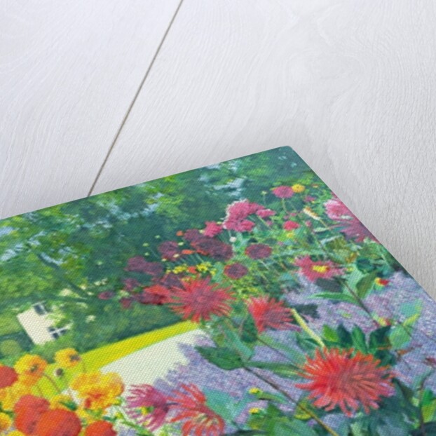 Garden and House by William Ireland