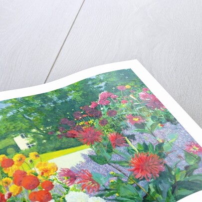 Garden and House by William Ireland