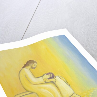 When we repent of our sins Jesus Christ looks on us with tenderness just as when a mother embraces her child, 2001 by Elizabeth Wang