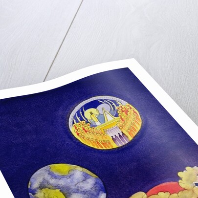 Through the mercy of Christ we hope to reach Heaven and avoid Hell, 2005 by Elizabeth Wang