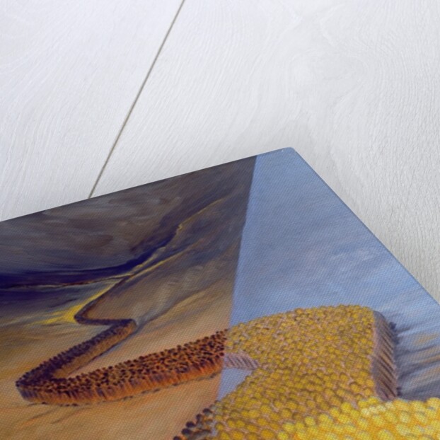 God's Holy People stretch like a river from ancient times to our own day, 2001 by Elizabeth Wang