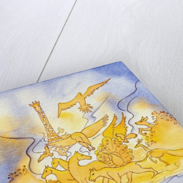 God saw that His creation was good and He continues to care for it, 2003 by Elizabeth Wang