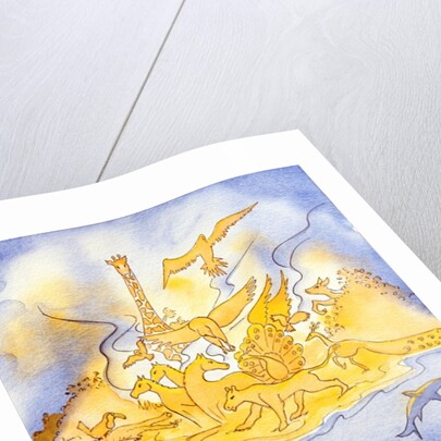 God saw that His creation was good and He continues to care for it, 2003 by Elizabeth Wang