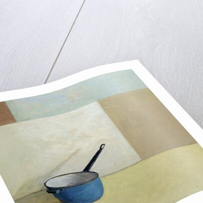 Blue Saucepan by William Packer