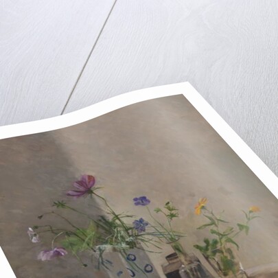 Pink Orange Black by William Packer