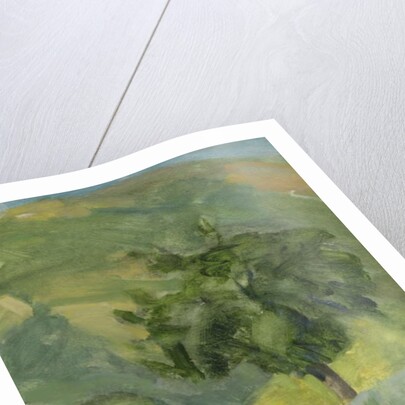Tree on Hill, 2013 by William Packer