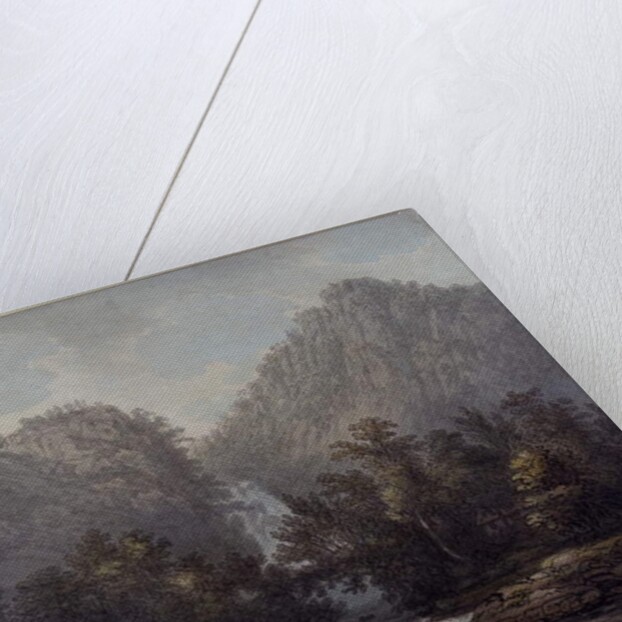 Lodore Waterfall, Westmoreland, 1785 by Joseph Farington