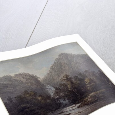 Lodore Waterfall, Westmoreland, 1785 by Joseph Farington