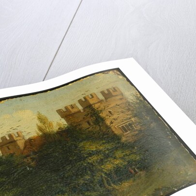 Yanwath Hall, c.1804 by Mary Dixon