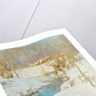 A Winter Sunshine, 1903 by Harry William Adams