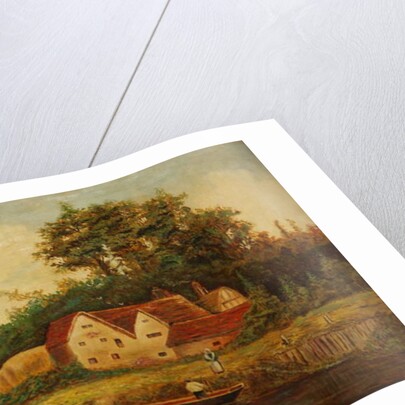 A Worcestershire Mill, 1897 by Edward Austin