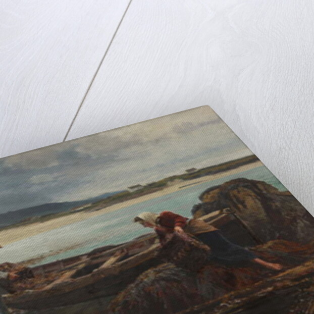 The Dulse Gatherers, 1904 by William Henry Bartlett