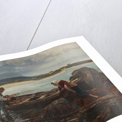 The Dulse Gatherers, 1904 by William Henry Bartlett