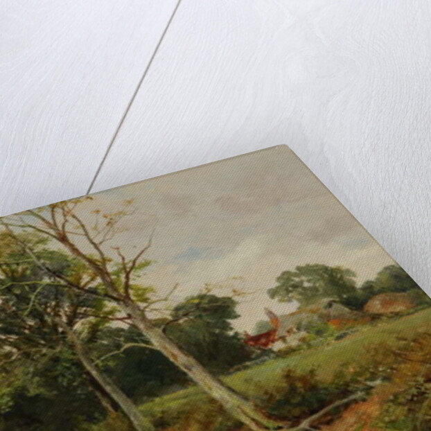 A Worcestershire Lane Scene, c.1904 by David Bates