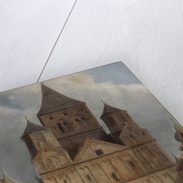 View of Marmoutier, Bas-Rhin, France by George Row Clarke