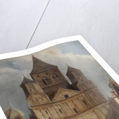 View of Marmoutier, Bas-Rhin, France by George Row Clarke