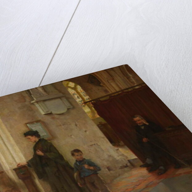 The Widow's Mite, 1890 by William Teulon Blandford Fletcher