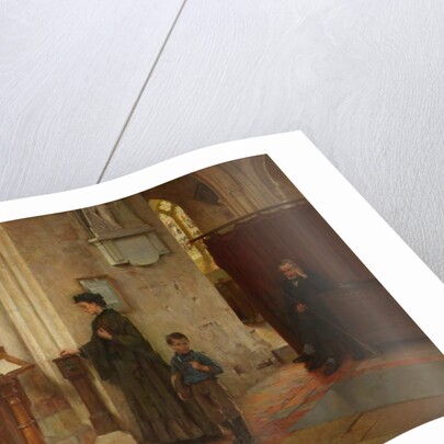 The Widow's Mite, 1890 by William Teulon Blandford Fletcher