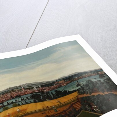 A Prospect of Worcester from the East, c.1750 by John I Harris