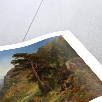 On the Hills above Betws-y-Coed, Wales by Benjamin Williams Leader