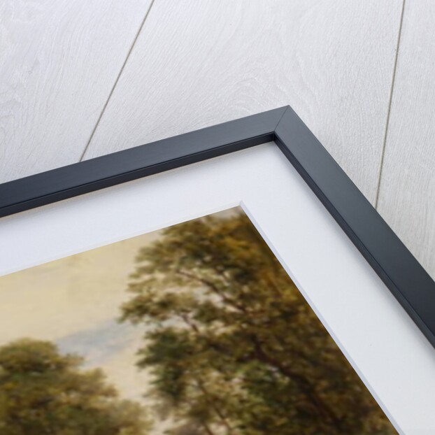 On the Teme at Worcester, 1855 by Benjamin Williams Leader