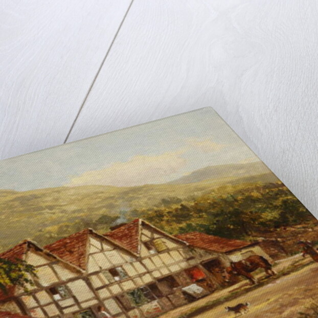 The Old Blacksmith's Shop, Great Malvern, 1871 by Benjamin Williams Leader