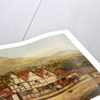 The Old Blacksmith's Shop, Great Malvern, 1871 by Benjamin Williams Leader