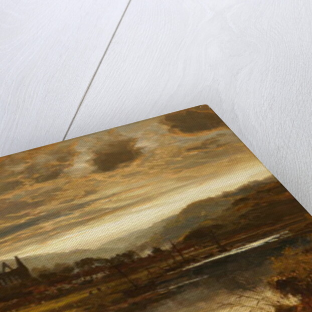 Tintern Abbey, Wales, 1889 by Benjamin Williams Leader