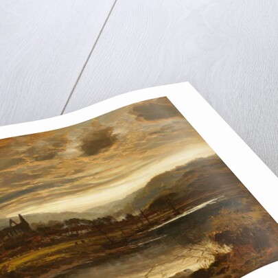 Tintern Abbey, Wales, 1889 by Benjamin Williams Leader