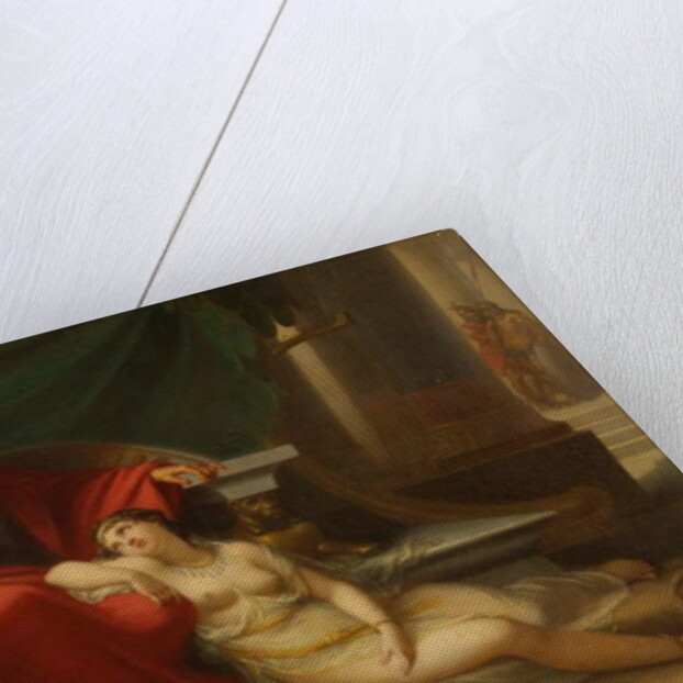 David and Abisaig, c.1865 by Louis Gabriel Leblanc