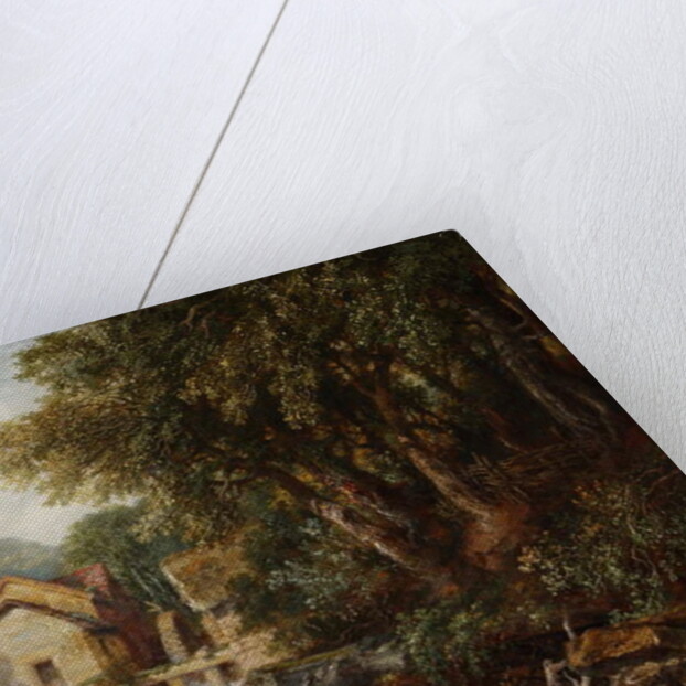 A Mill at Rowsley, Derbyshire, 1867 by Henry Harris Lines