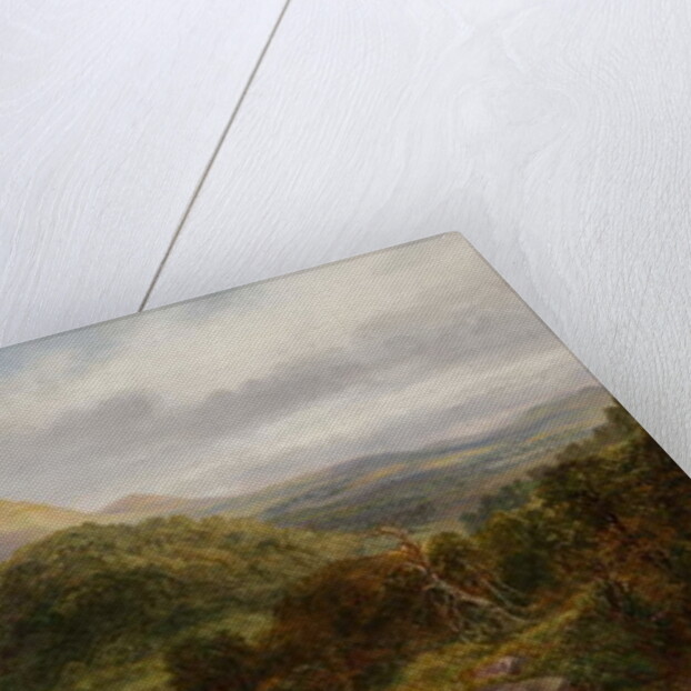 The British Camp and Herefordshire Beacon, 1872 by Henry Harris Lines