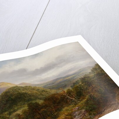 The British Camp and Herefordshire Beacon, 1872 by Henry Harris Lines