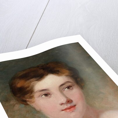 Portrait of a Woman by Frederick Thomas Lines