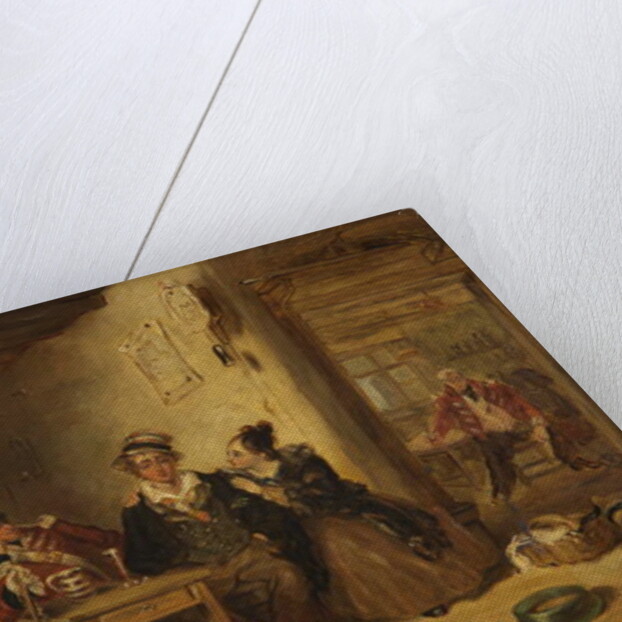 Taking the King's Shilling by Henry Liverseege