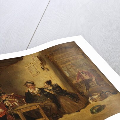 Taking the King's Shilling by Henry Liverseege