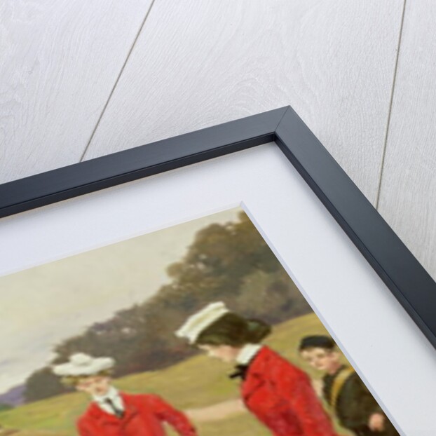 Golf Players at Copenhagen Golf Club by Paul Fischer