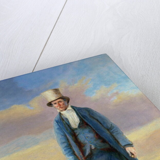 `Old Alick`, Alick Brotherton the Holemaker of Royal Blackheath Golf Club, c.1835 by R.S.E Gallen