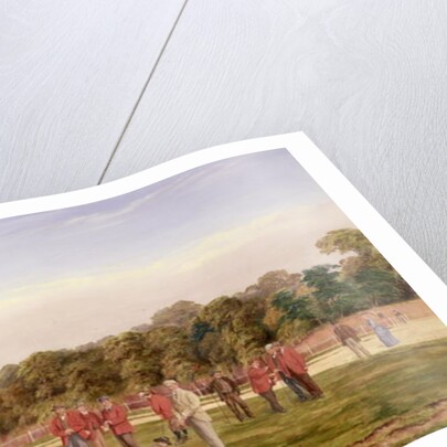 Golf at Blackheath, 1875 by Francis Powell