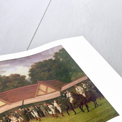 Polo at Hurlingham, 1890 by Henry Jamyn Brooks