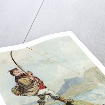 Mr Lovejoy's Holiday Trip to the Highlands Salmon Trout Fishing by Ernest Henry Griset