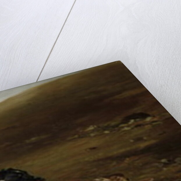 Hare Coursing in a Landscape, 1870 by John Marshall