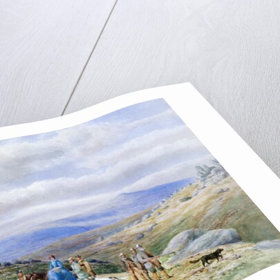 A Shooting Party in the Highlands, 1868 by School Scottish