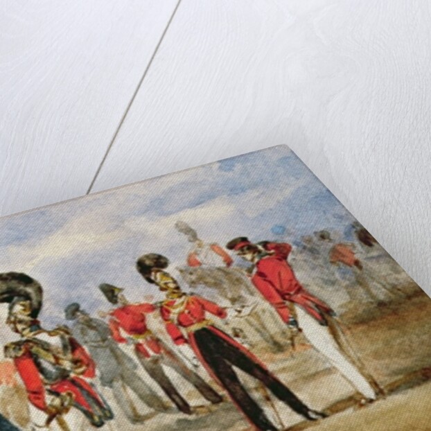 First Life Guards, 1835 by English School