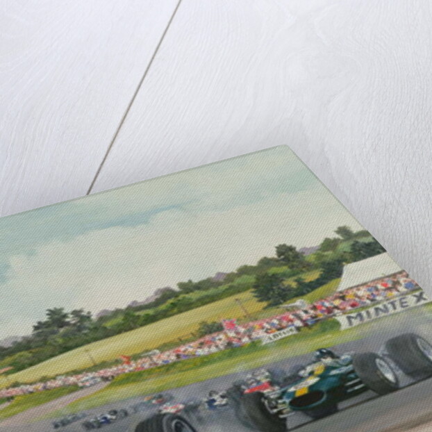 The First Lap - 1967, British Grand Prix at Silverstone, 1986 by Richard Wheatland