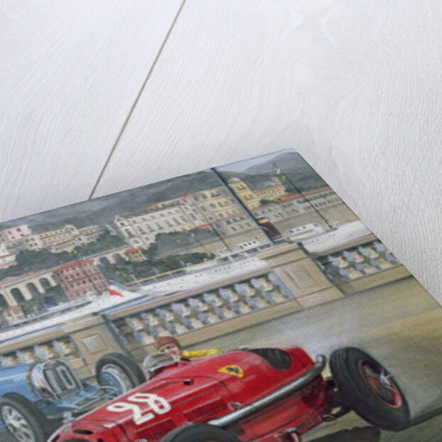 Duel on the Harbour Front, Monaco Grand Prix in 1933 by Richard Wheatland