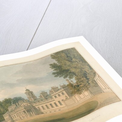 Bedfordshire - Woburn Abbey, 1824 by John Chessell Buckler