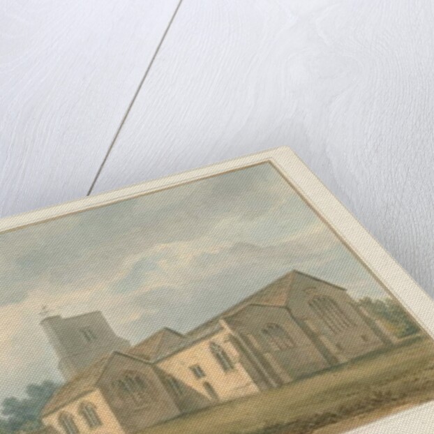 Buckinghamshire - Chenies Church and Remains of the Manor House , 1824 by John Buckler